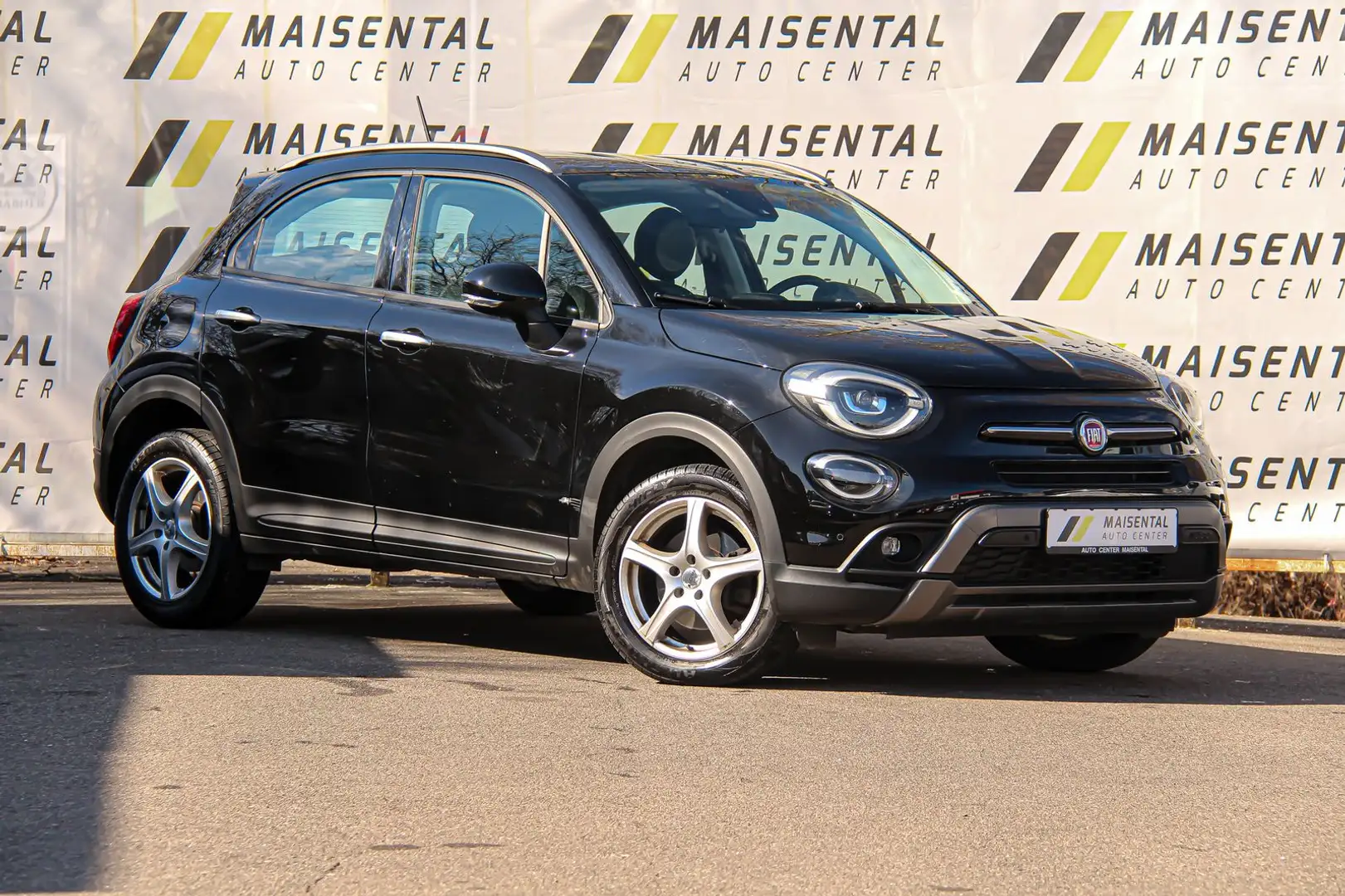 Fiat 500X Cross|Spur|Navi|R.Kamera|DDTC|MFL|Tempomat Schwarz - 1