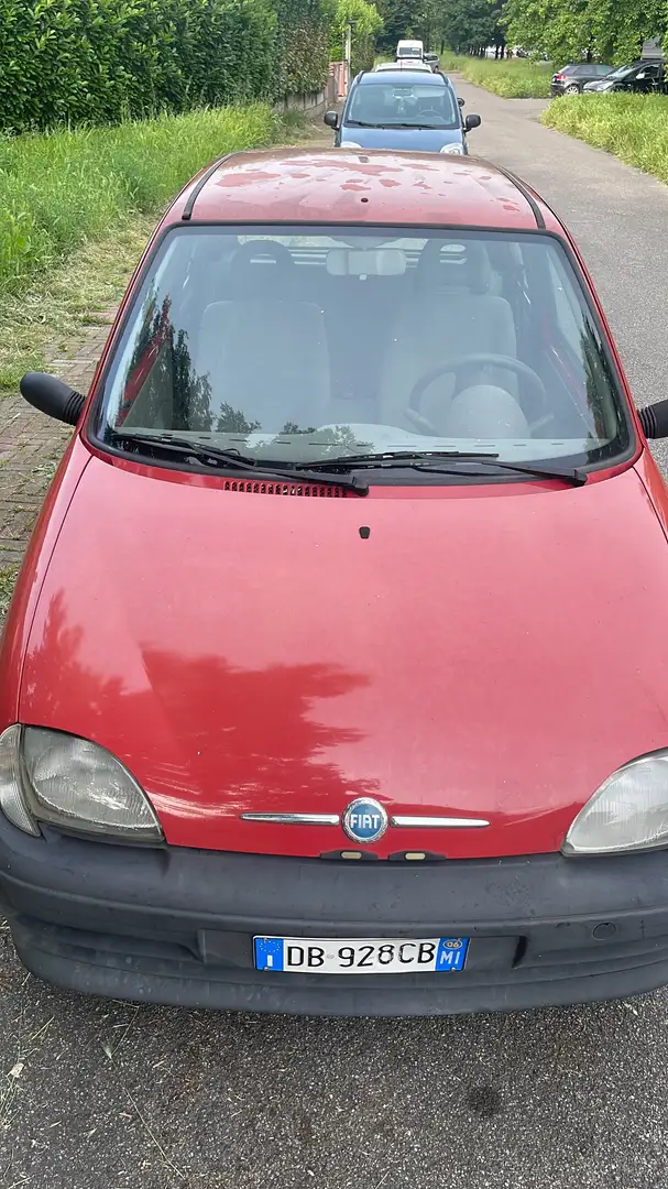 Fiat Seicento Seicento II 2004 1.1 Active abs Rosso - 1