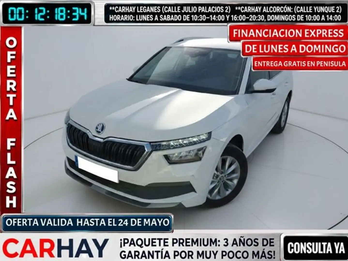 Skoda Kamiq 1.0 TSI 81kW (110CV) DSG Ambition (CX) Blanco - 1