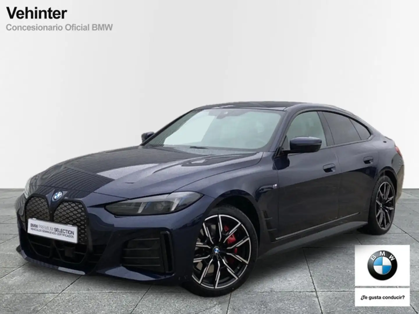 BMW i4 eDrive40 Bleu - 1