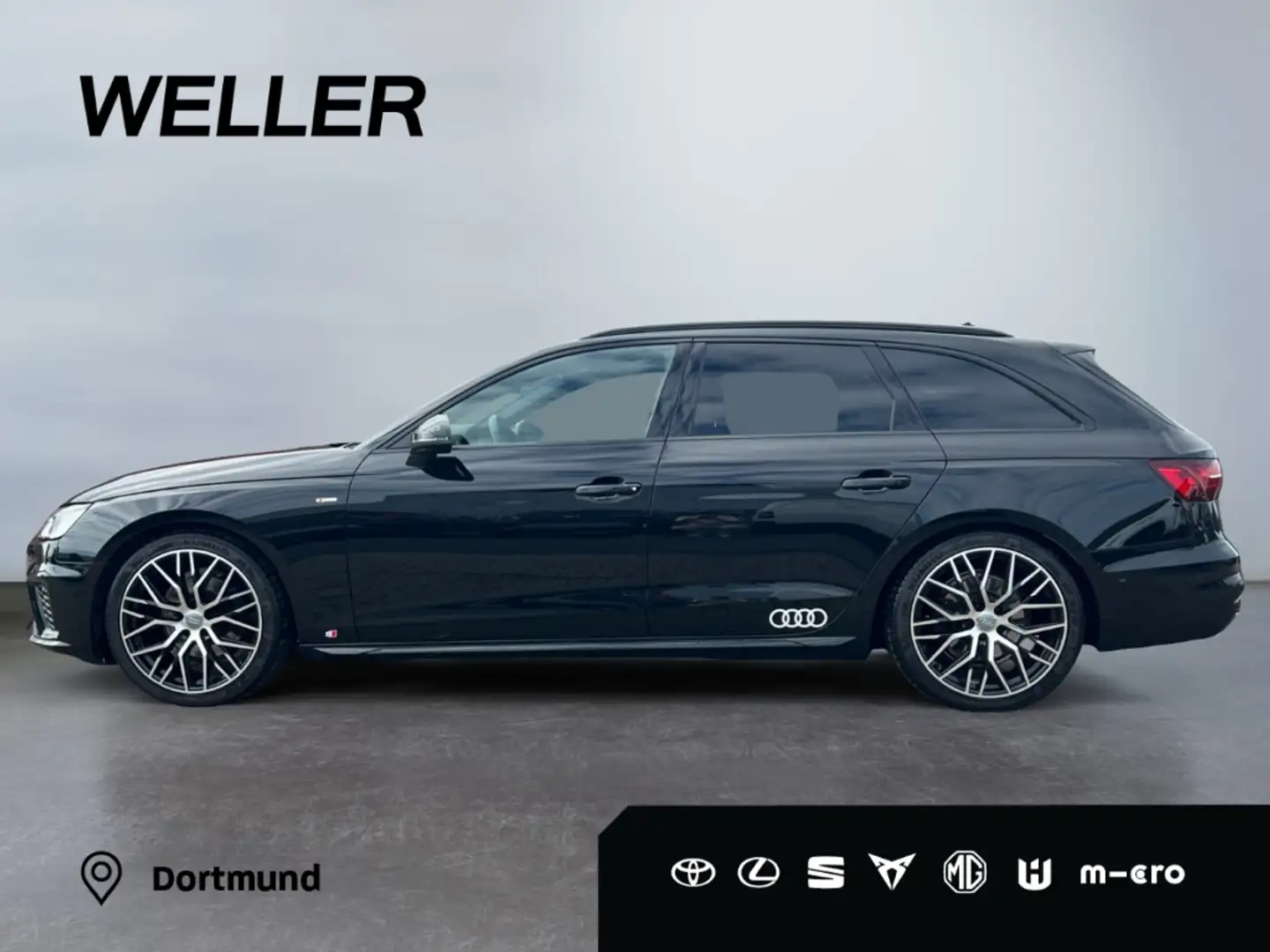 Audi A4 Avant 35TFSI Competition *Matrix*Digital*AHK Zwart - 2
