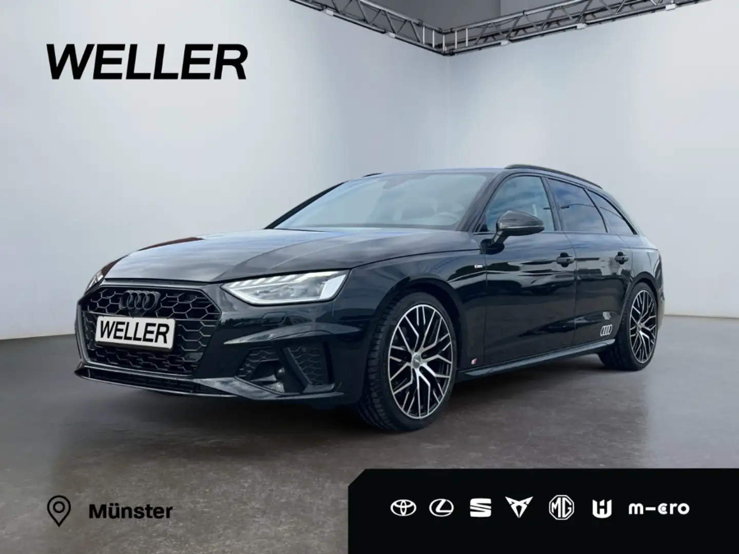 Audi A4 Avant 35TFSI Competition *Matrix*Digital*AHK Zwart - 1