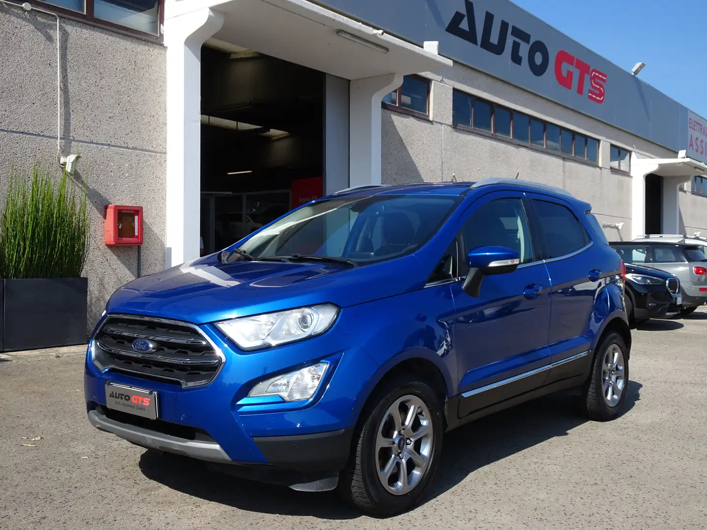 Ford EcoSport EcoSport 1.0 ecoboost Titanium s&s Bleu - 1