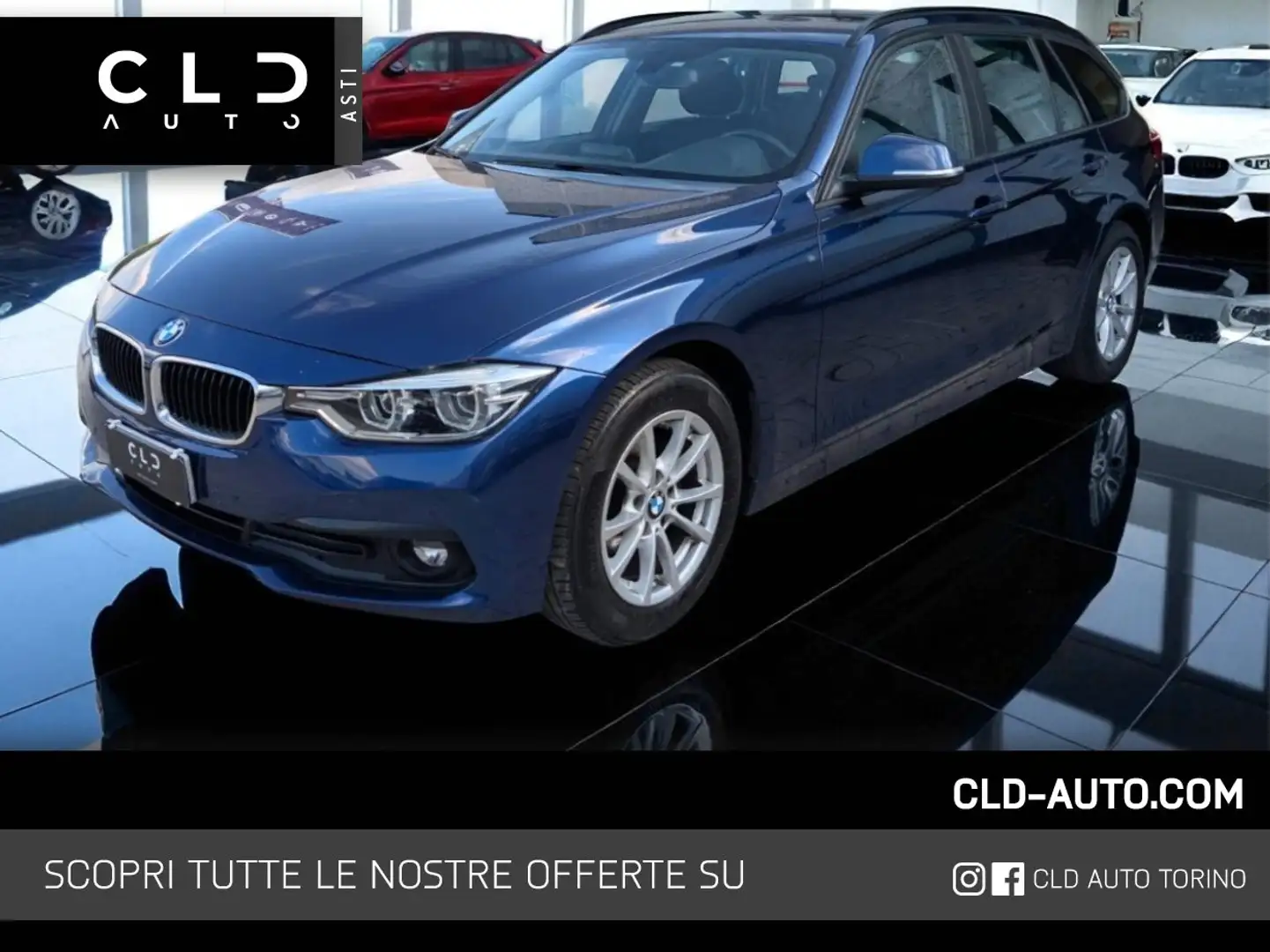BMW 320 320d Touring Business Advantage Blau - 1