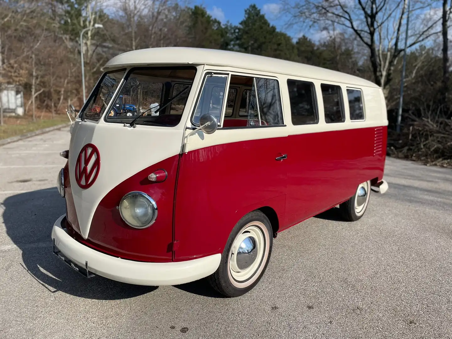 Volkswagen T1 Camper Bus Rosso - 1