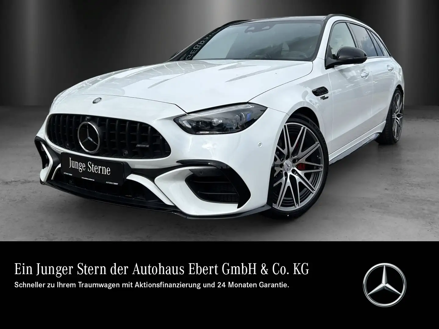 Mercedes-Benz C 63 AMG C63SE T €144.835-Perf.Sitz DISTRO AERO Pano Memo Weiß - 1