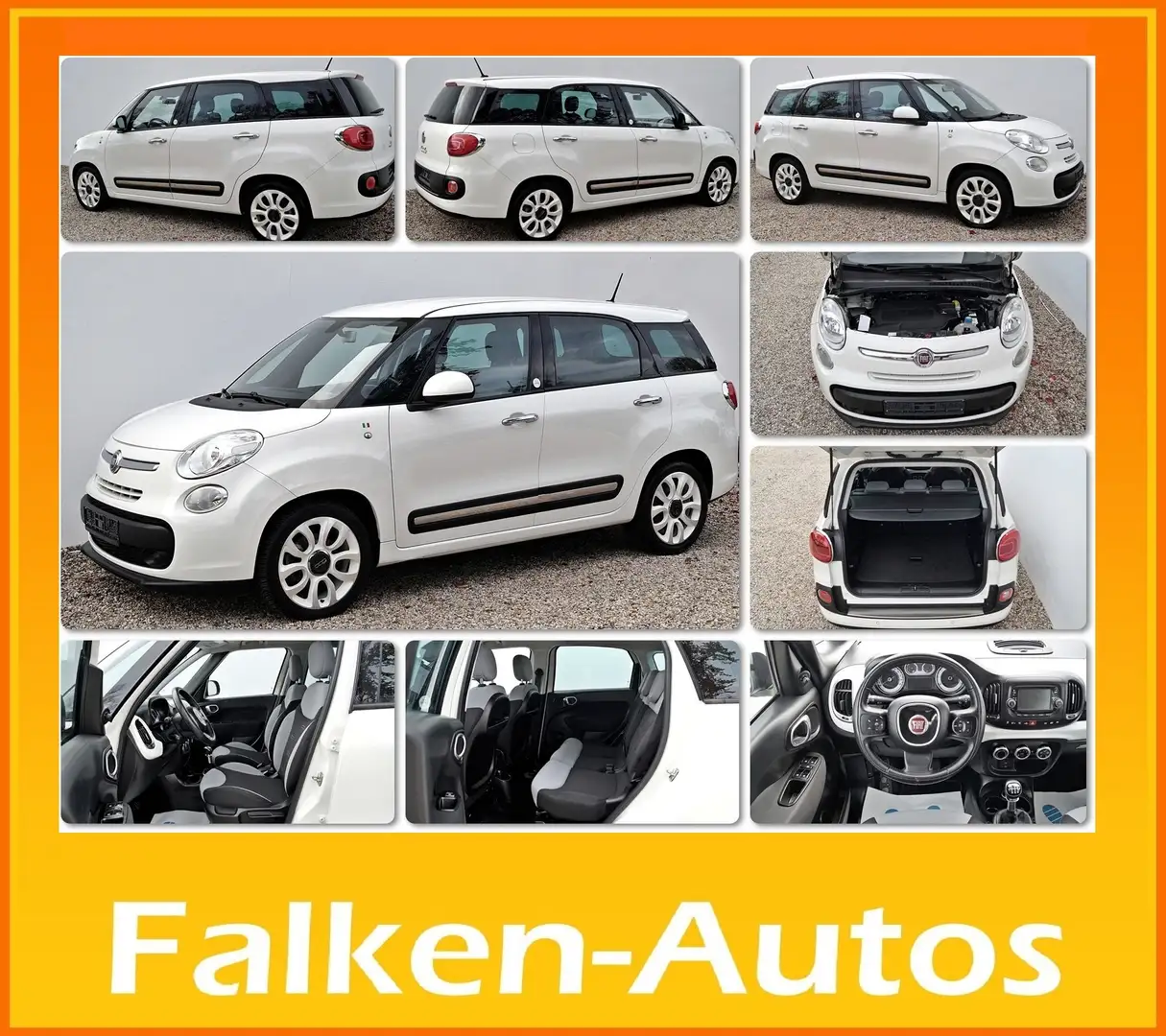 Fiat 500L LIVING -LANGE VERSION+EXTRAS- *AUCH MIT GARANTIE* Blanc - 1