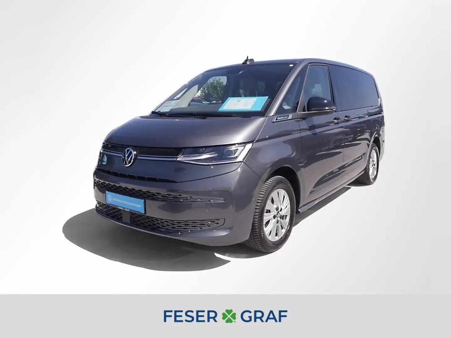 Volkswagen T7 Multivan 2.0 TSI lang Life 7Si AHK Navi Pano Grau - 1