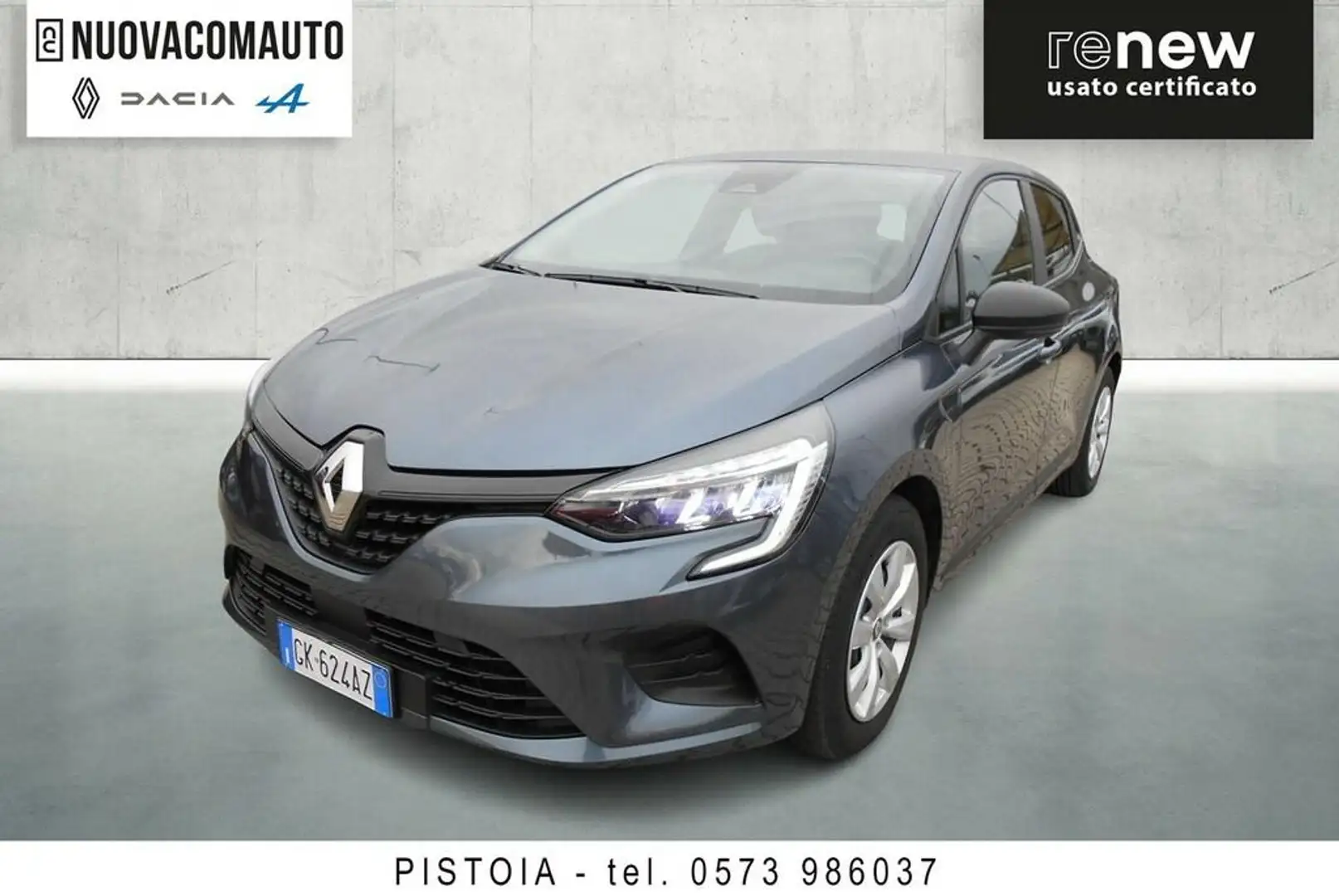 Renault Clio 1.0 tce Life 90cv my21 Grigio - 1