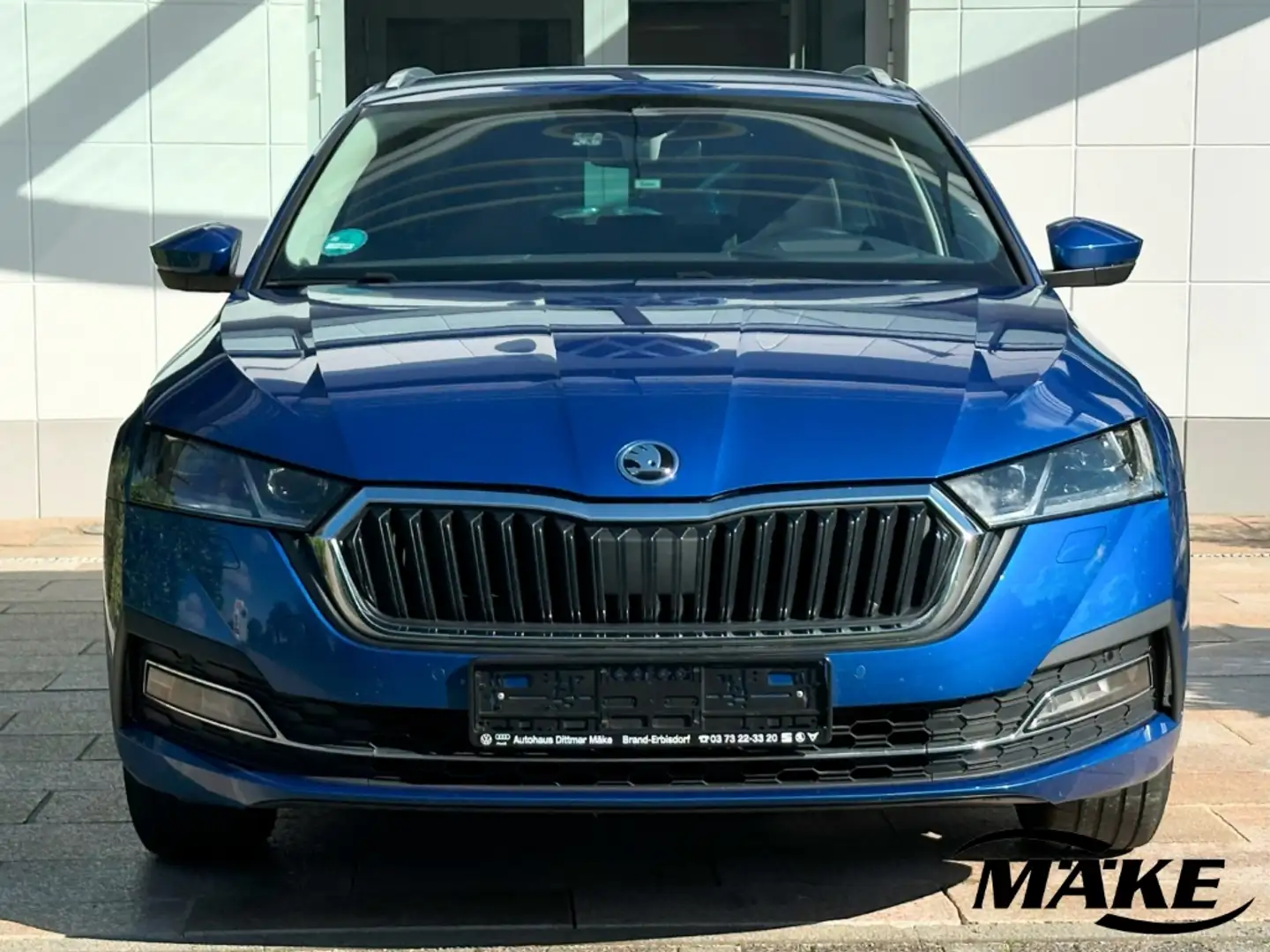 Skoda Octavia Combi Style 2.0 TDI DSG AHV STDHZG LEDER Blau - 2