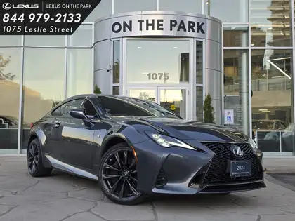 Gray 2024 Lexus RC 300 F SPORT 2 AWD Coupe 6-Speed Automatic