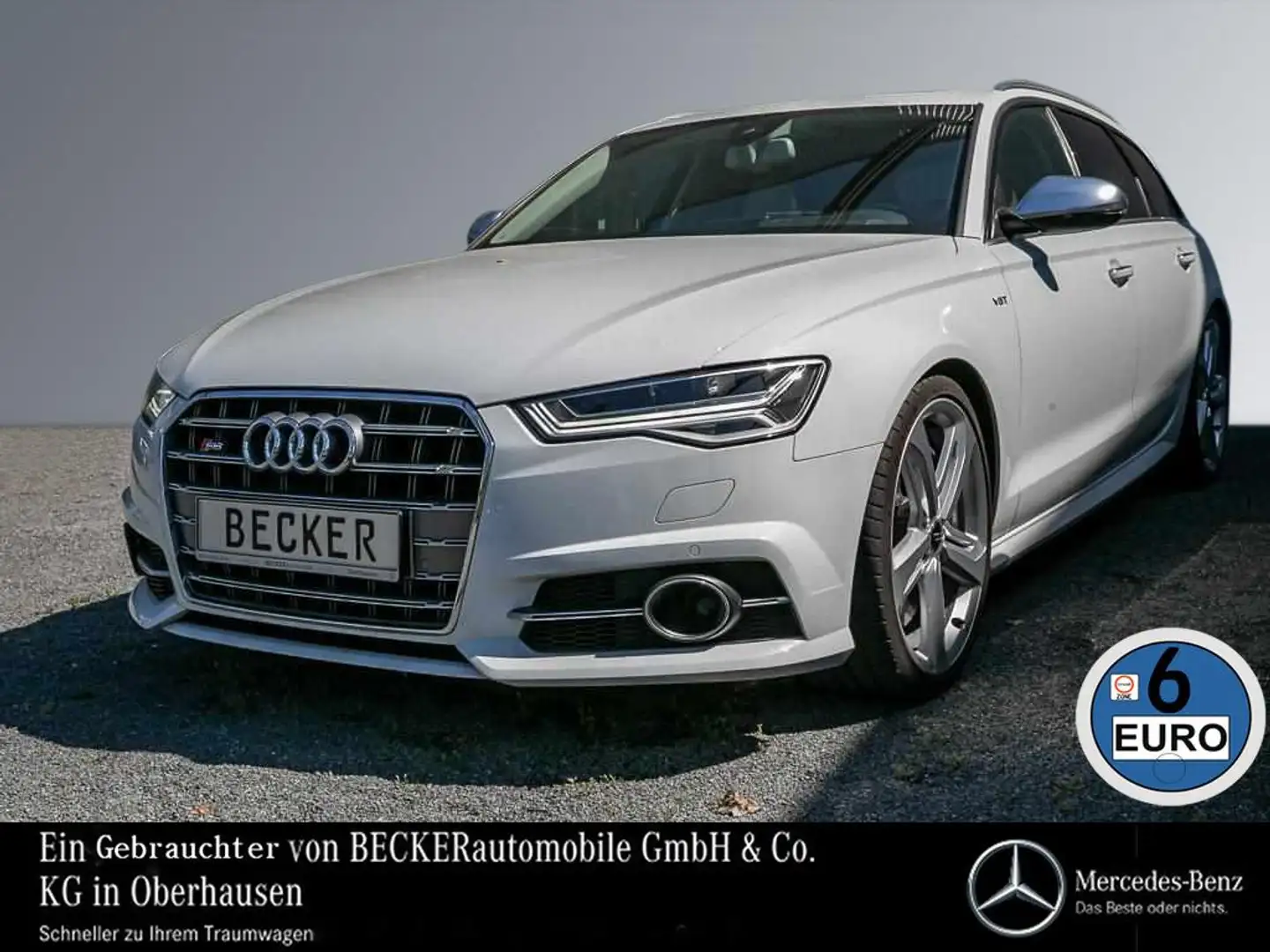 Audi S6 4.0 TFSI quattro PANO MATRIX MMI Bose 8-fach Белый - 1