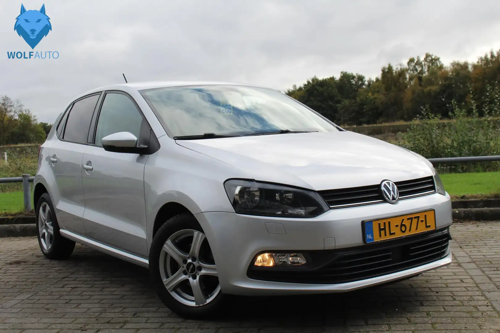 Volkswagen Polo 1.4 TDI BlueMotion Airco, Stoelverwarming Grau - 1