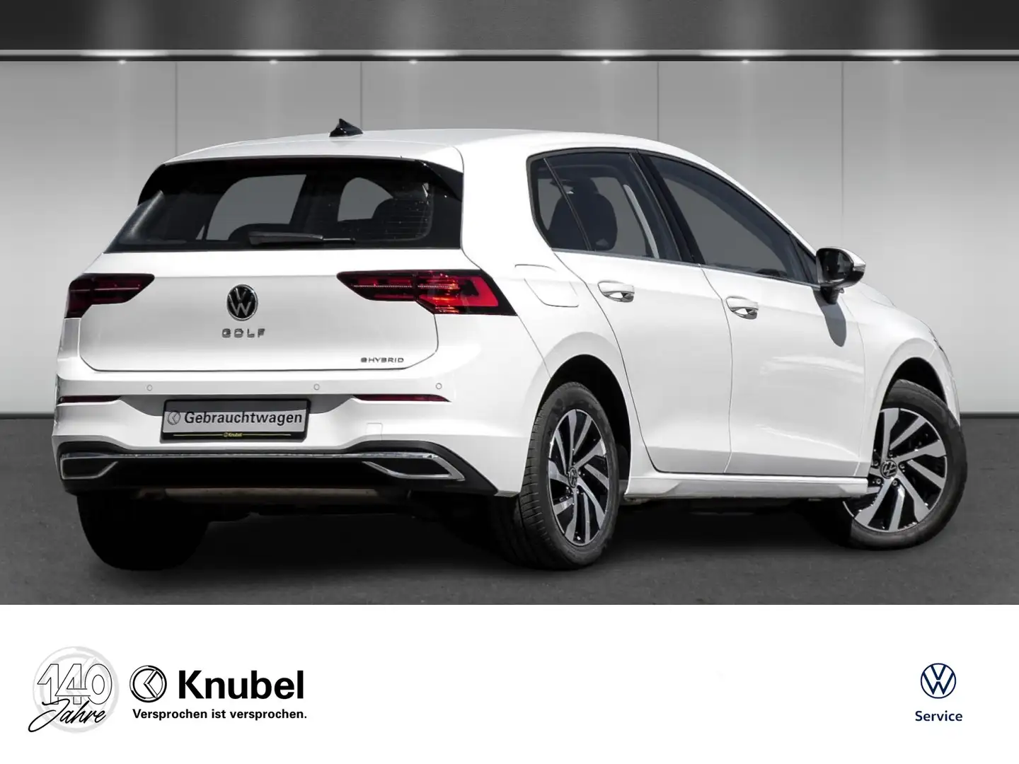 Volkswagen Golf VIII Style eHybrid IQ.Light Navi TravelAss. Mas... Blanc - 2