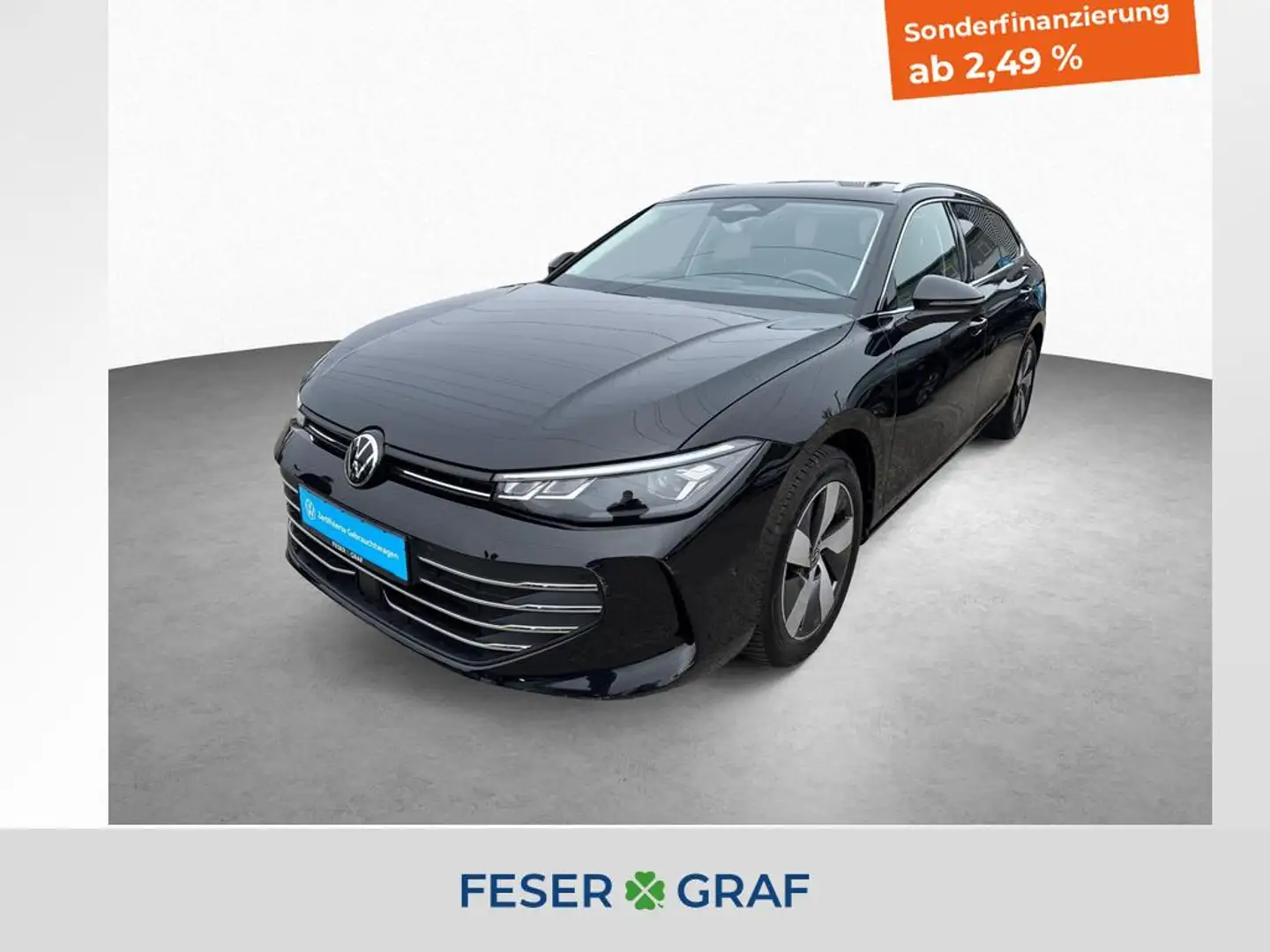 Volkswagen Passat 2.0 TDI AHK LED KAMERA NAVI APP Schwarz - 1