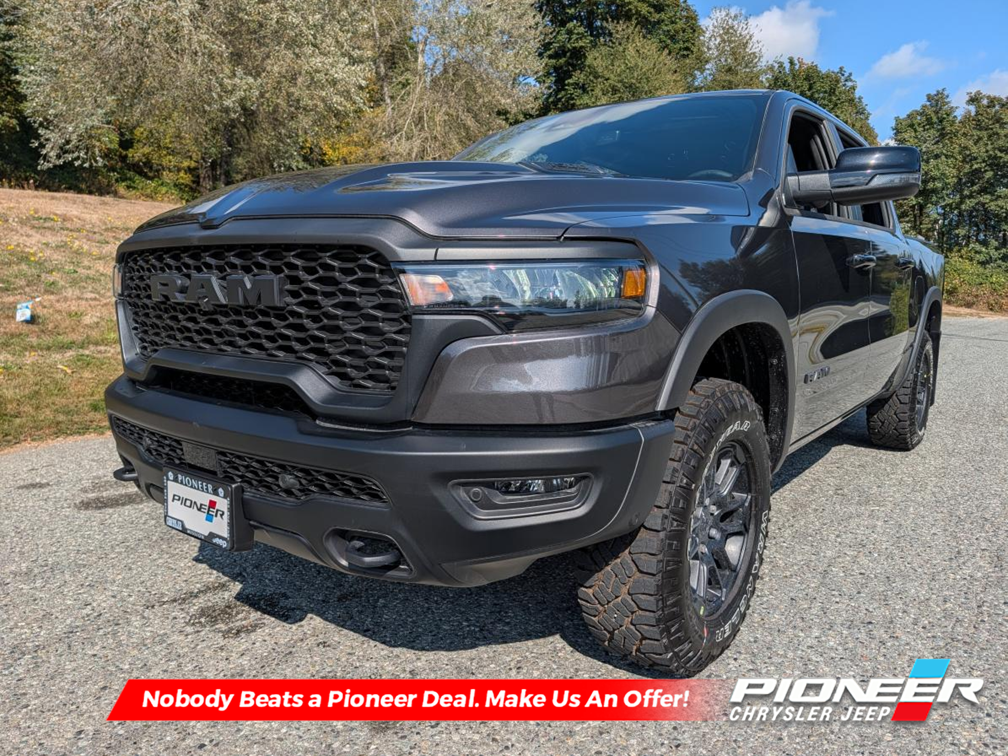 2026 RAM 1500 Rebel  - Sunroof - Leather Seats [
  "Sunroof",