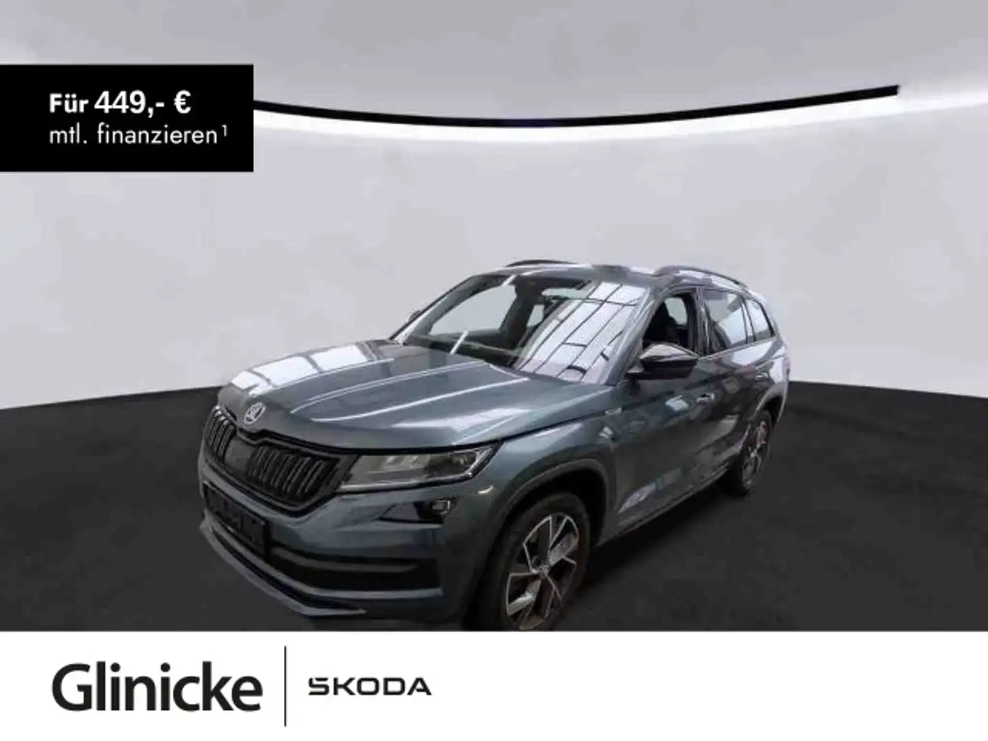 Skoda Kodiaq 2.0 TSI DSG Navi AHK Pano ACC 4x4 RüKa Ca Grau - 1