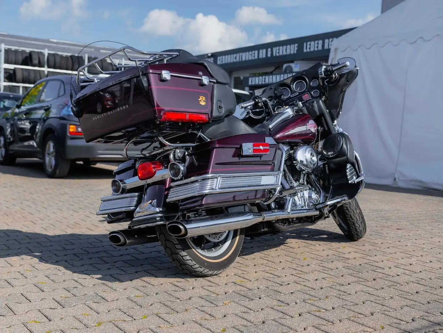 Harley-Davidson Ultra Classic Electra Glide FLHTCUI Červená - 2