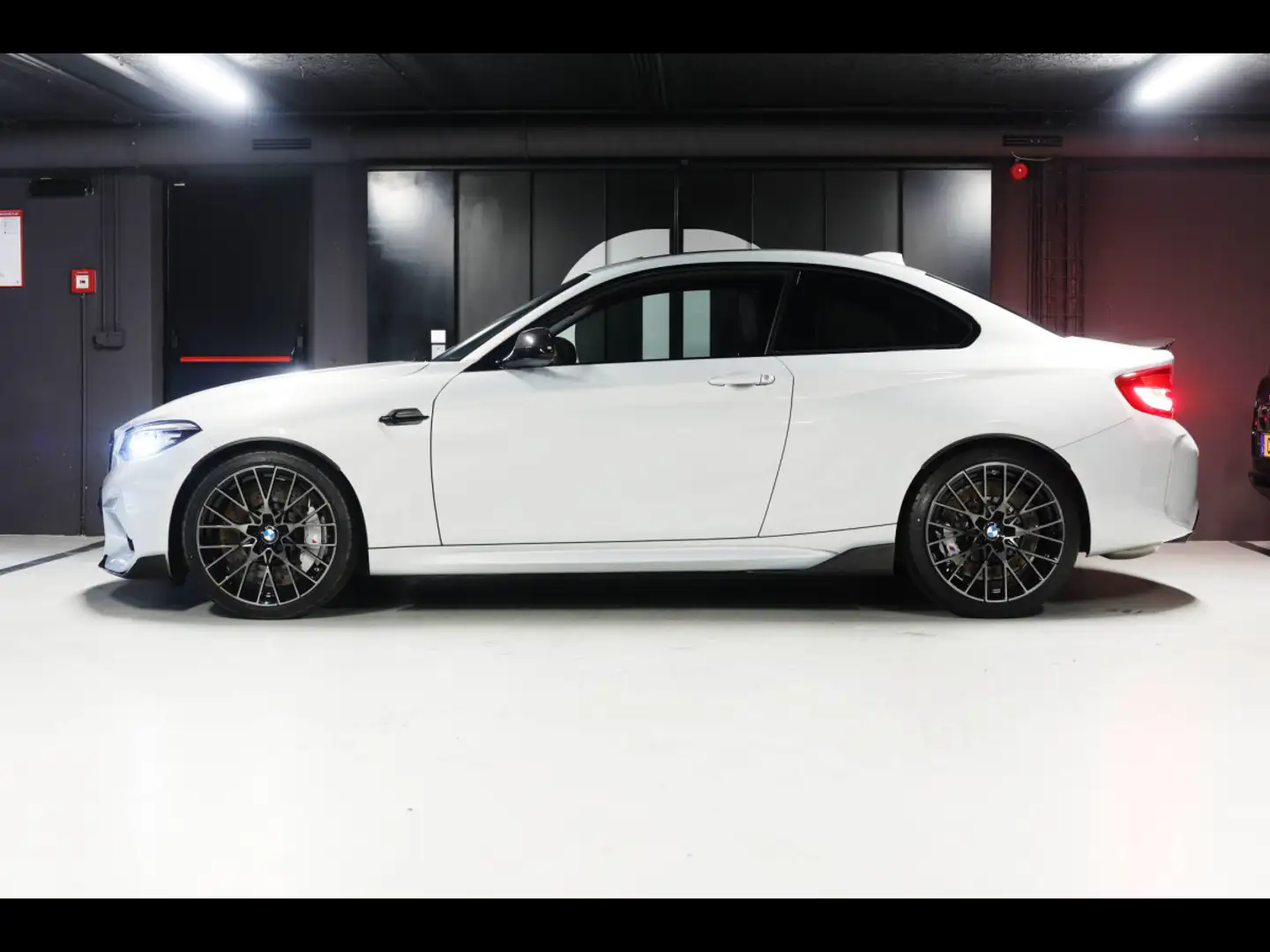 BMW M2 COMPETITION°CARBON°M PERFORMANCE°PANO°HK°VOLLLEDER siva - 2
