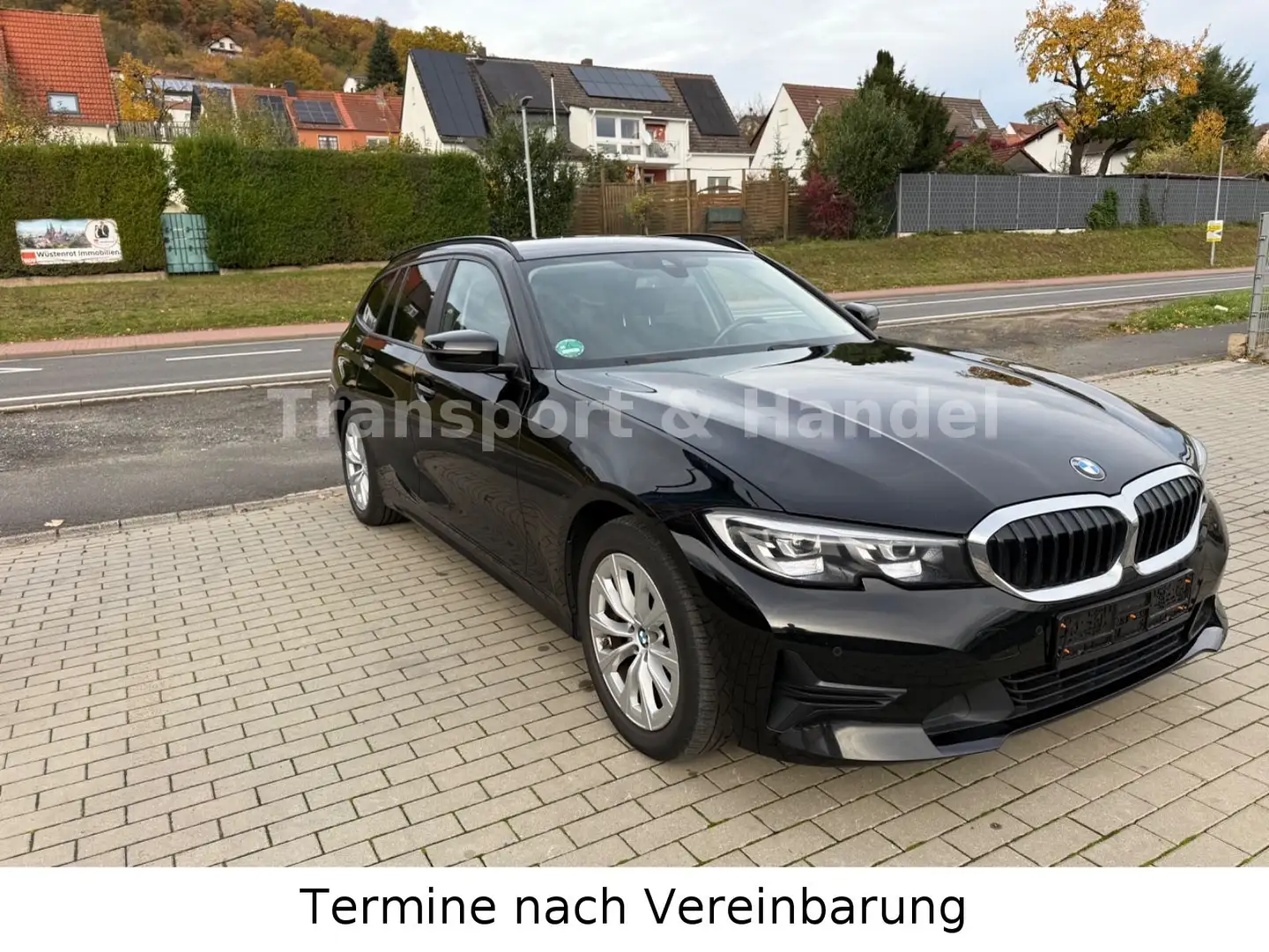BMW 320 3 Touring 320 d Advantage,Navi,EFH,Automat. Noir - 2