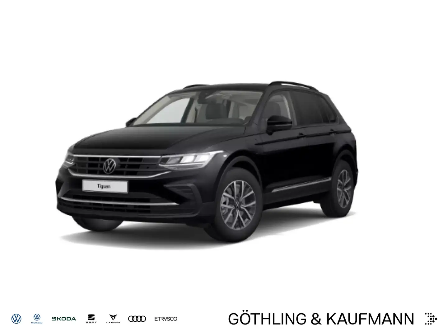 Volkswagen Tiguan Life 1.4TSI eHybrid*NAVI*LEDER*KAM*SHZ*Ke Schwarz - 1