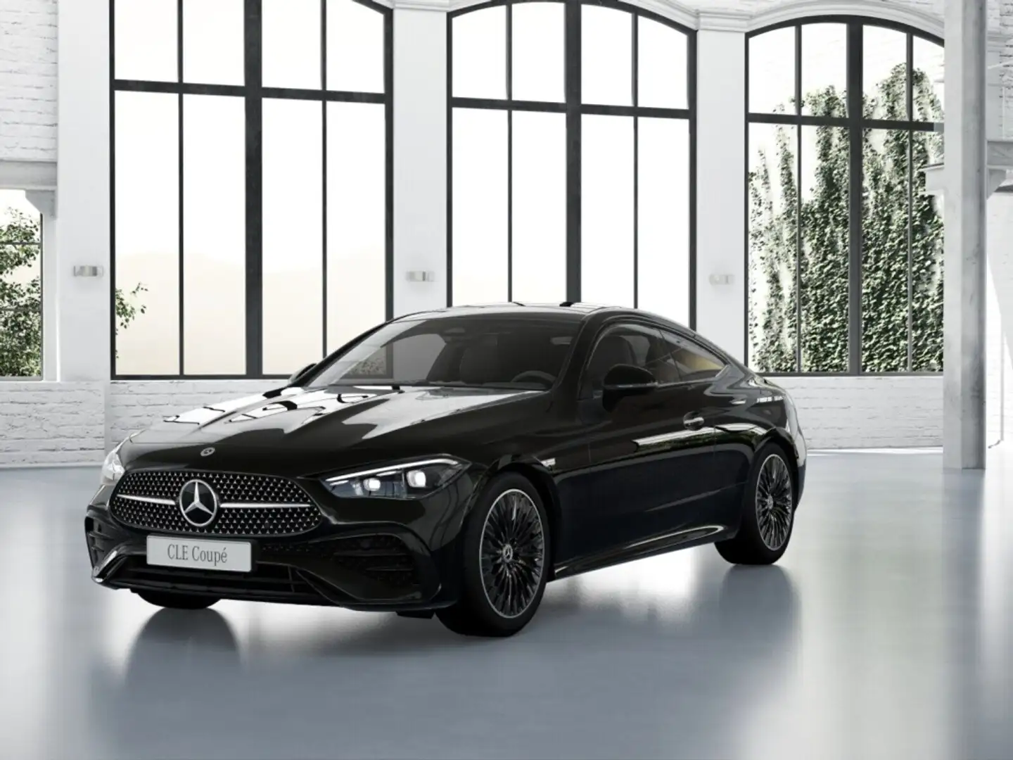 Mercedes-Benz CLE 220 d Coupé AMG-Sport/DIGITAL/Pano/Memo/19' Schwarz - 2