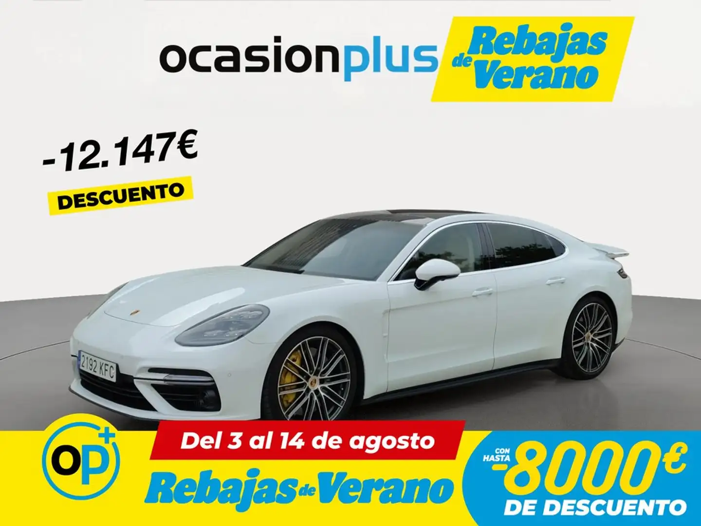 Porsche Panamera Turbo Aut. Blanco - 1