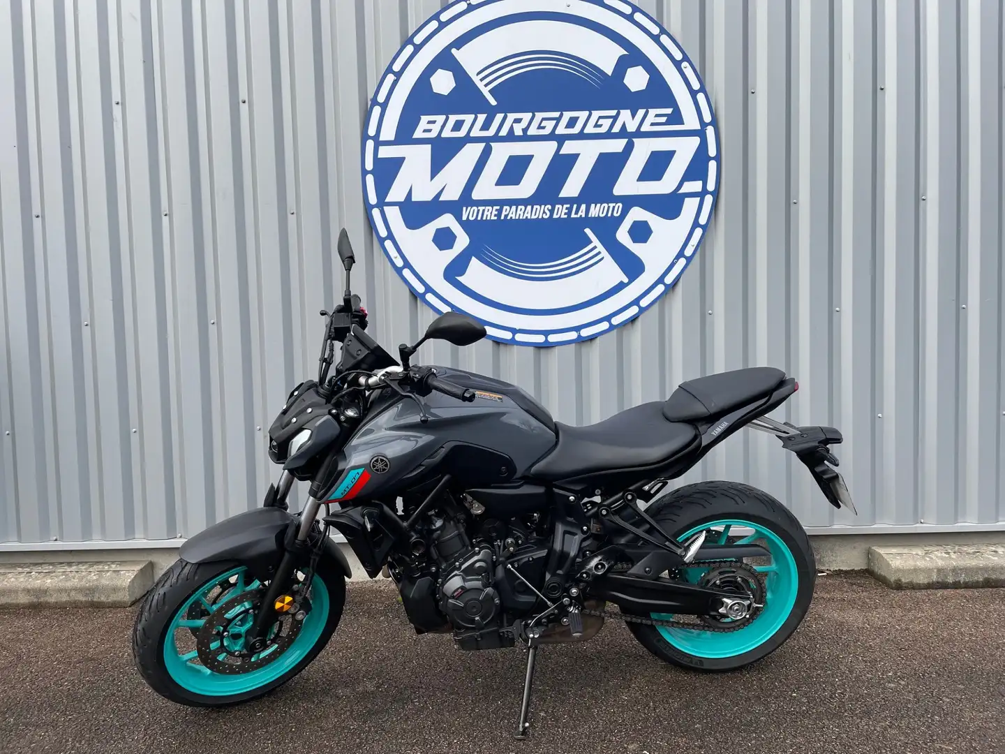 Yamaha MT-07 Grijs - 1