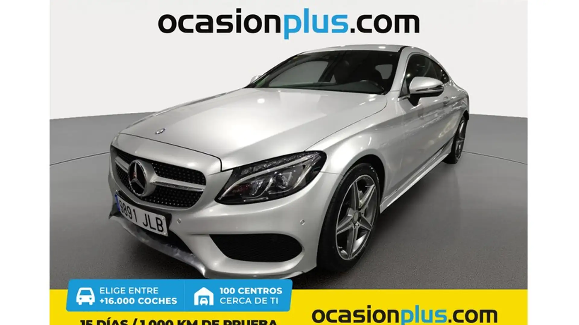 Mercedes-Benz C 220 Coupé 220d 9G-Tronic Zilver - 1