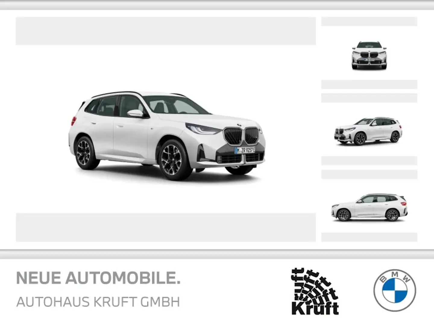 BMW X3 30e xDrive MSPORT+19´LM+LED+0,5% Vst. Wit - 1