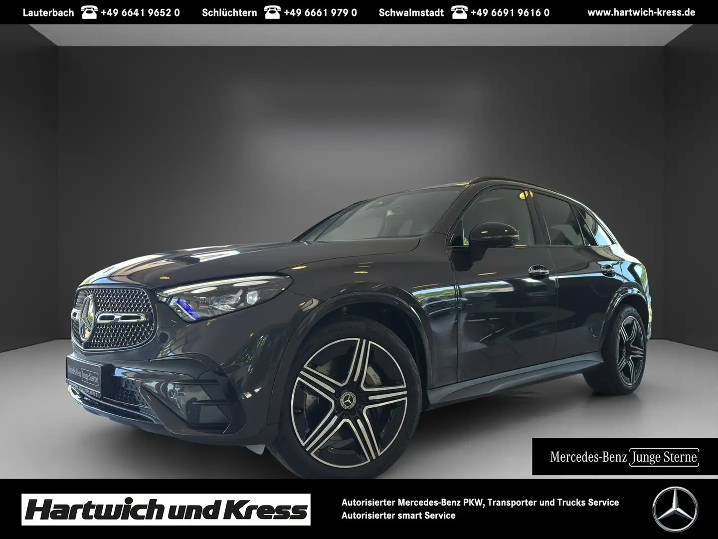 Mercedes-Benz GLC 300 GLC 300d 4Matic AMG-Line+Airmatic+Pano+Burmester+A Grau - 1