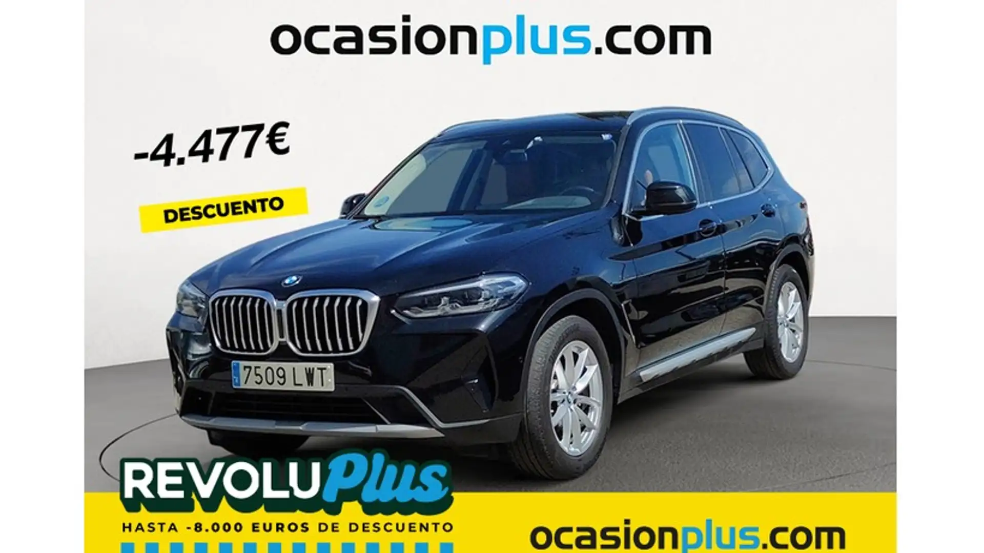 BMW X3 xDrive 20dA xLine Negro - 1