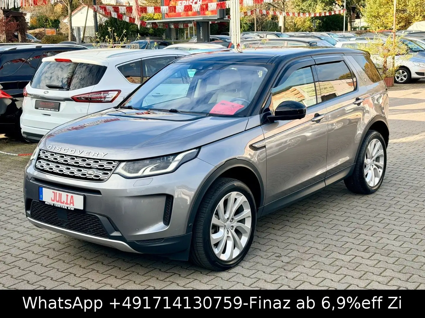 Land Rover Discovery Sport SE-LED-NAVI-AHK-CAM-DAB-LEDER--- Grau - 1