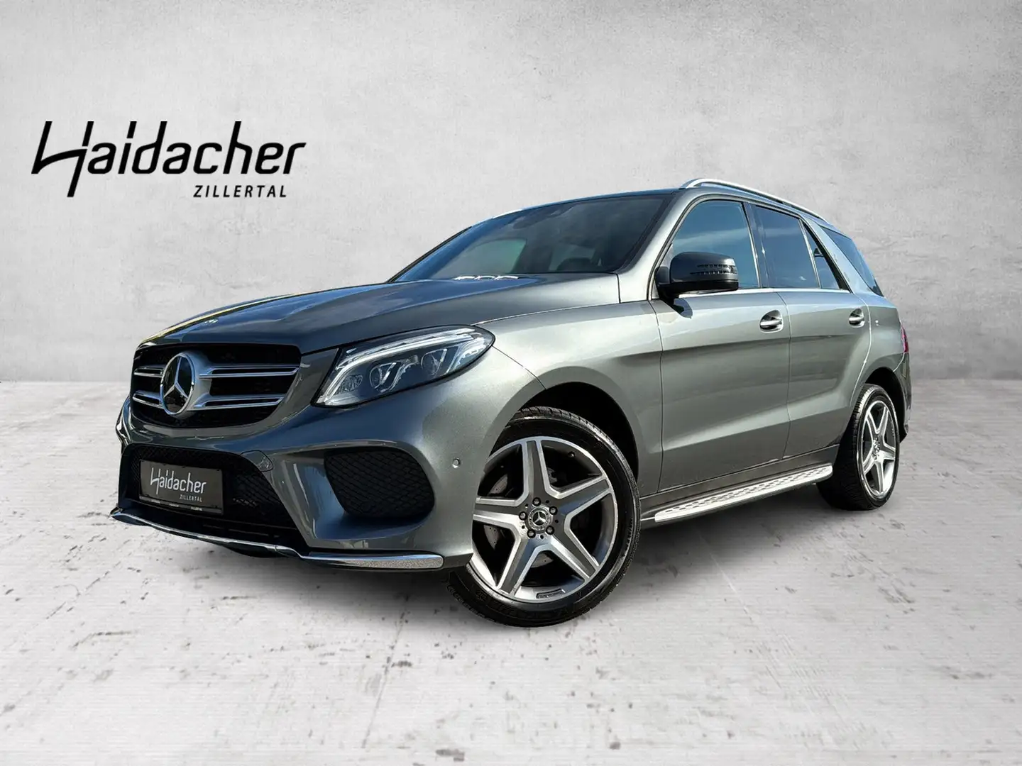 Mercedes-Benz GLE 250 d 4MATIC AMG FAP RKam PTS Shz eHeck COM Gris - 1