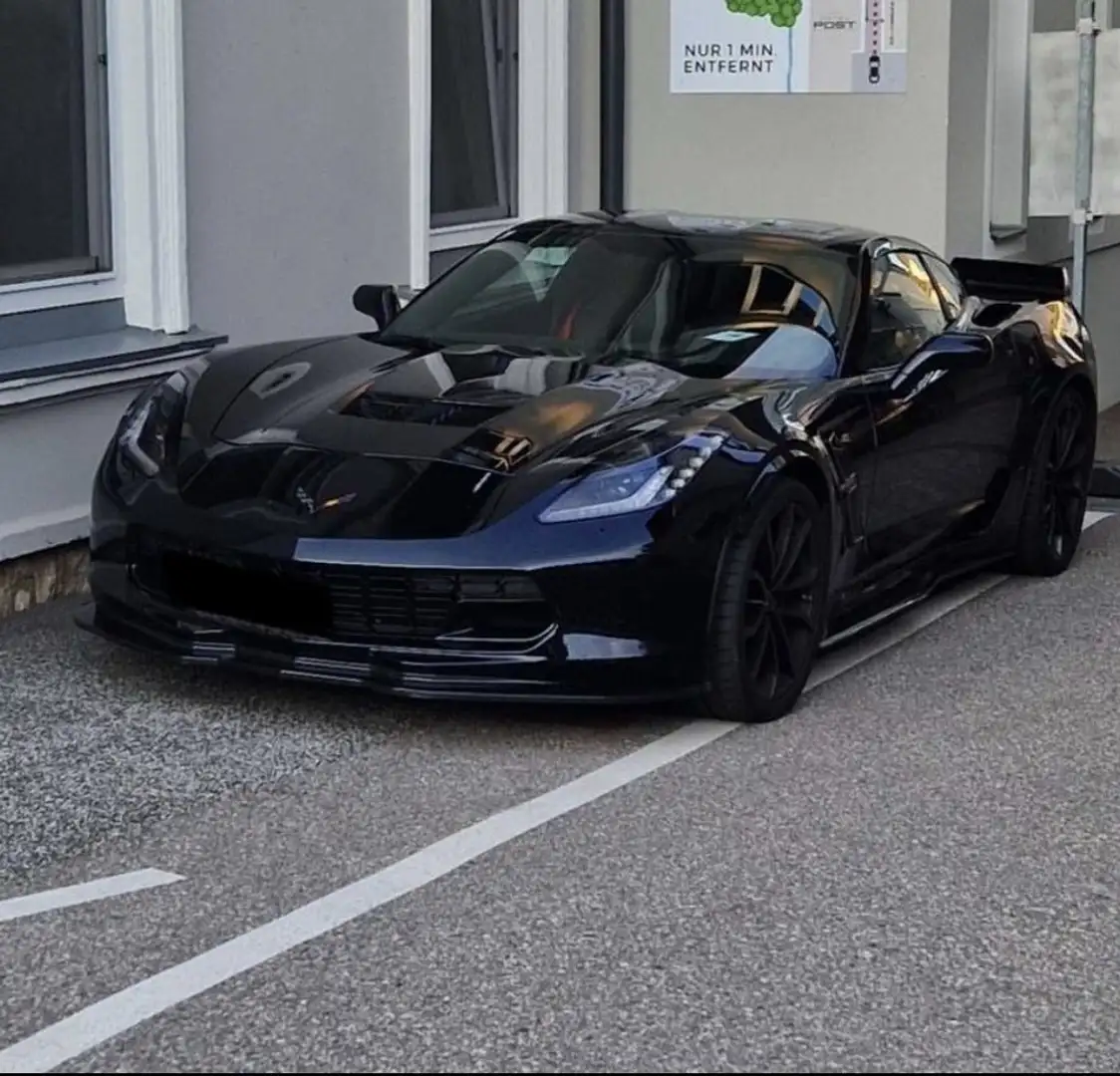 Corvette C7 grand sport Schwarz - 1