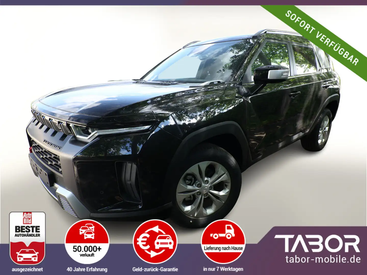 KGM Torres 1.5 T-GDi 163 LED Kam PDC 9"-DAB CarPlay Schwarz - 2