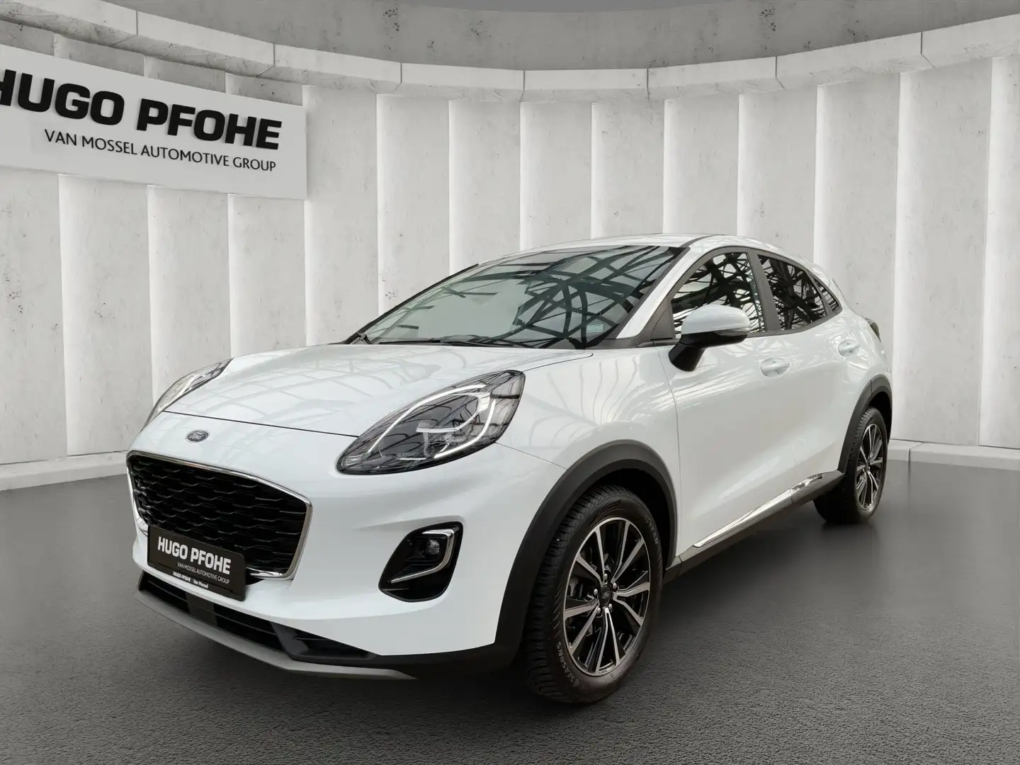 Ford Puma 1.0 EcoBoost Mild Hybrid Titanium Design S/S Weiß - 1