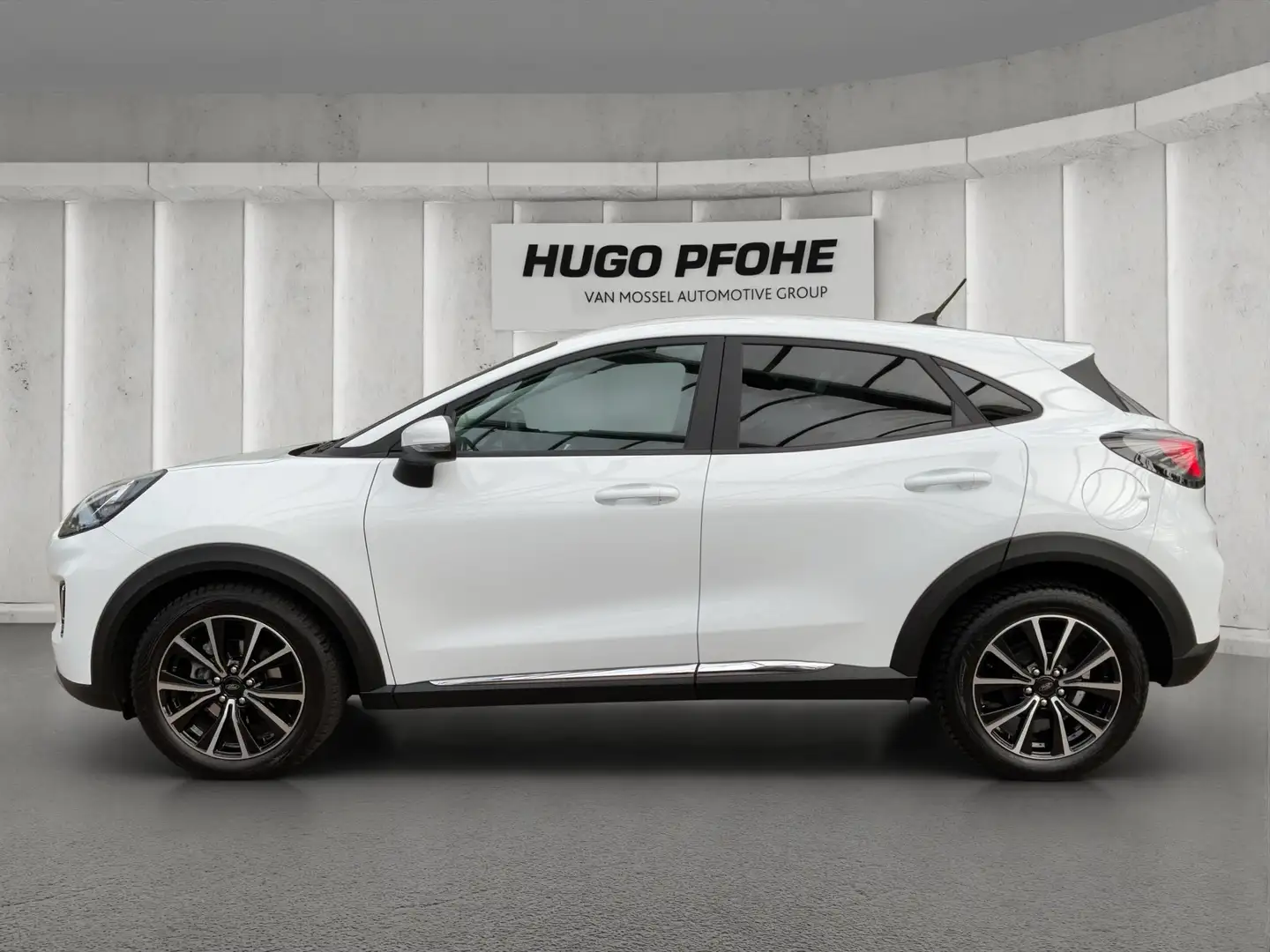 Ford Puma 1.0 EcoBoost Mild Hybrid Titanium Design S/S Weiß - 2