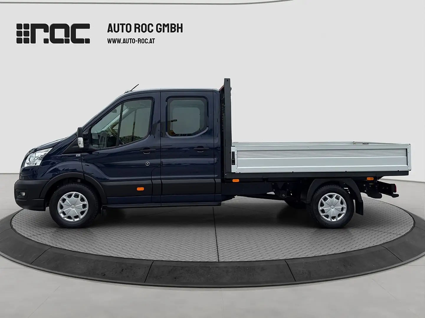 Ford Transit Pritsche DoKa 2,0 EcoBlue AWD L3H1 350 Trend AH... Blau - 2