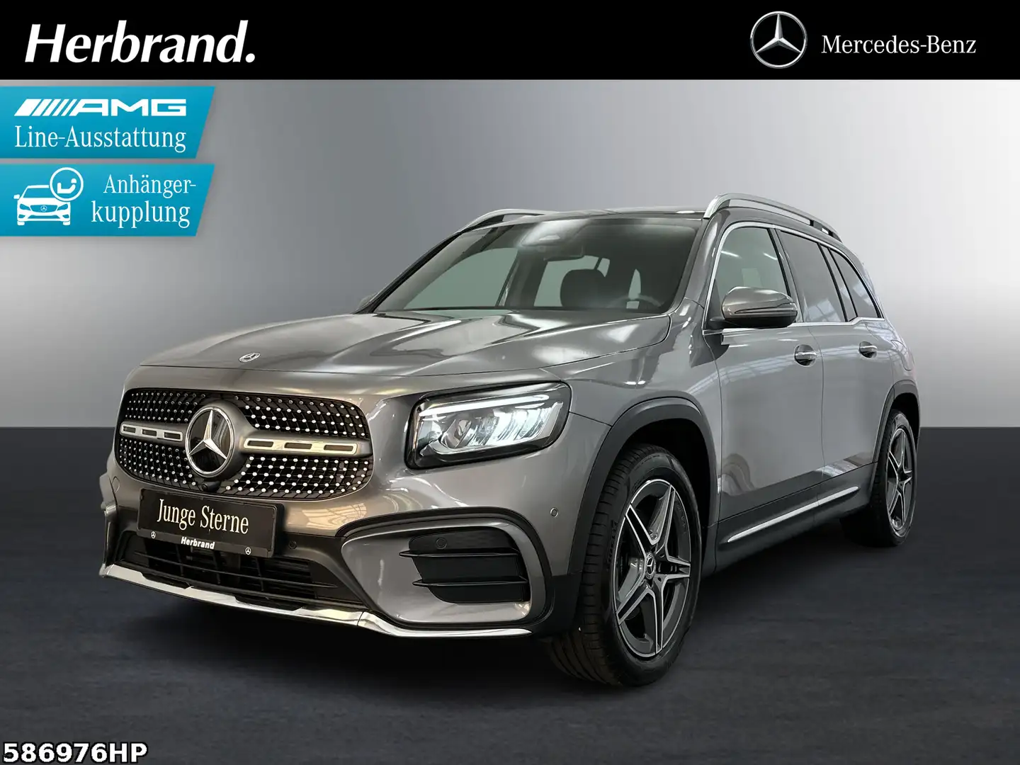 Mercedes-Benz GLB 200 d AMG Line DISTRONIC, Anhängevorrichtung Grau - 1