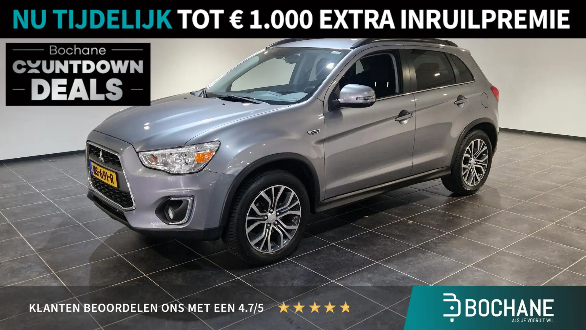 Mitsubishi ASX 1.6 Cleartec Intense | Cruise control | Climate co Gris - 1