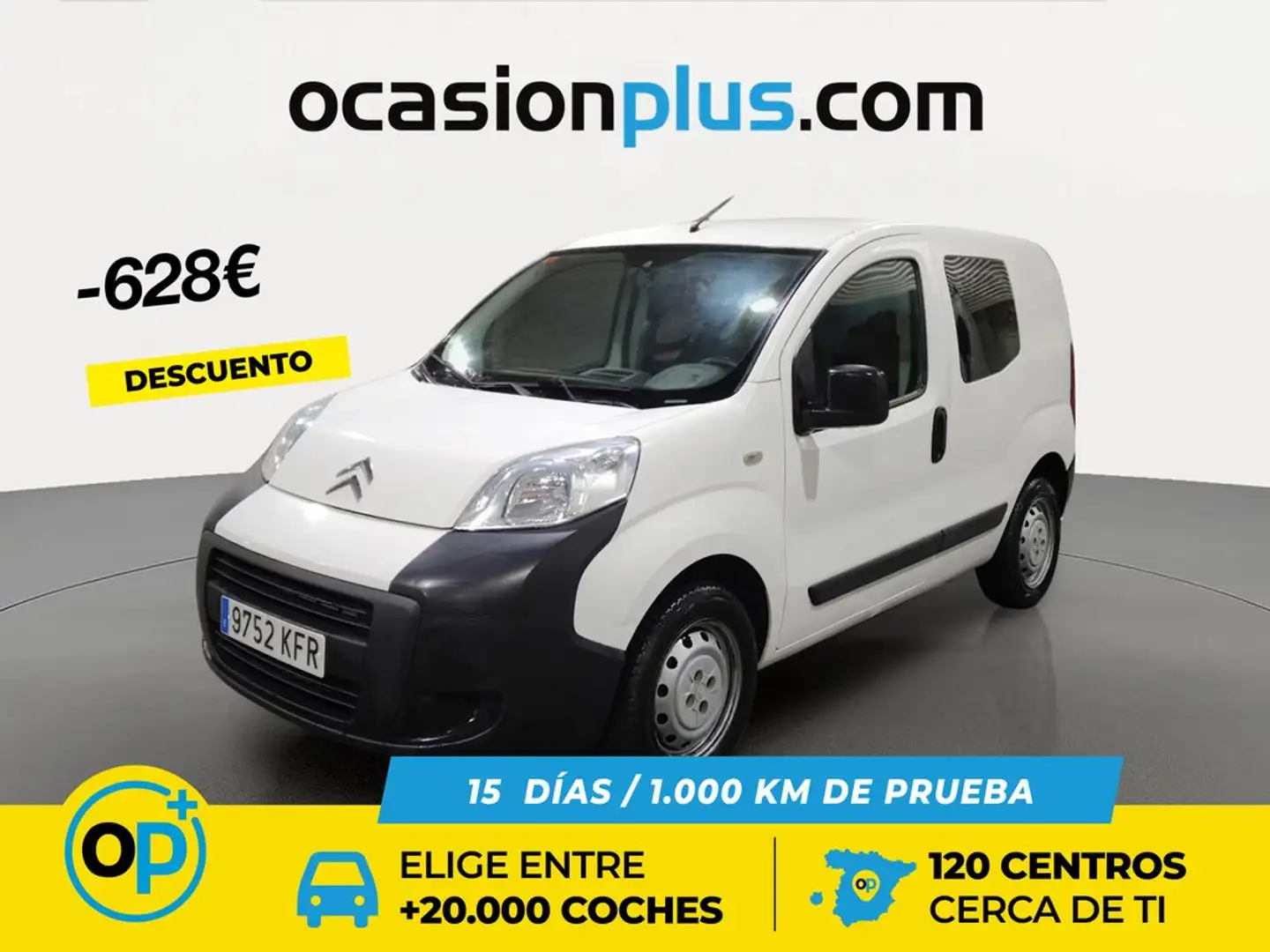Citroen Nemo Multispace 1.2HDi Attraction 80 Blanco - 1
