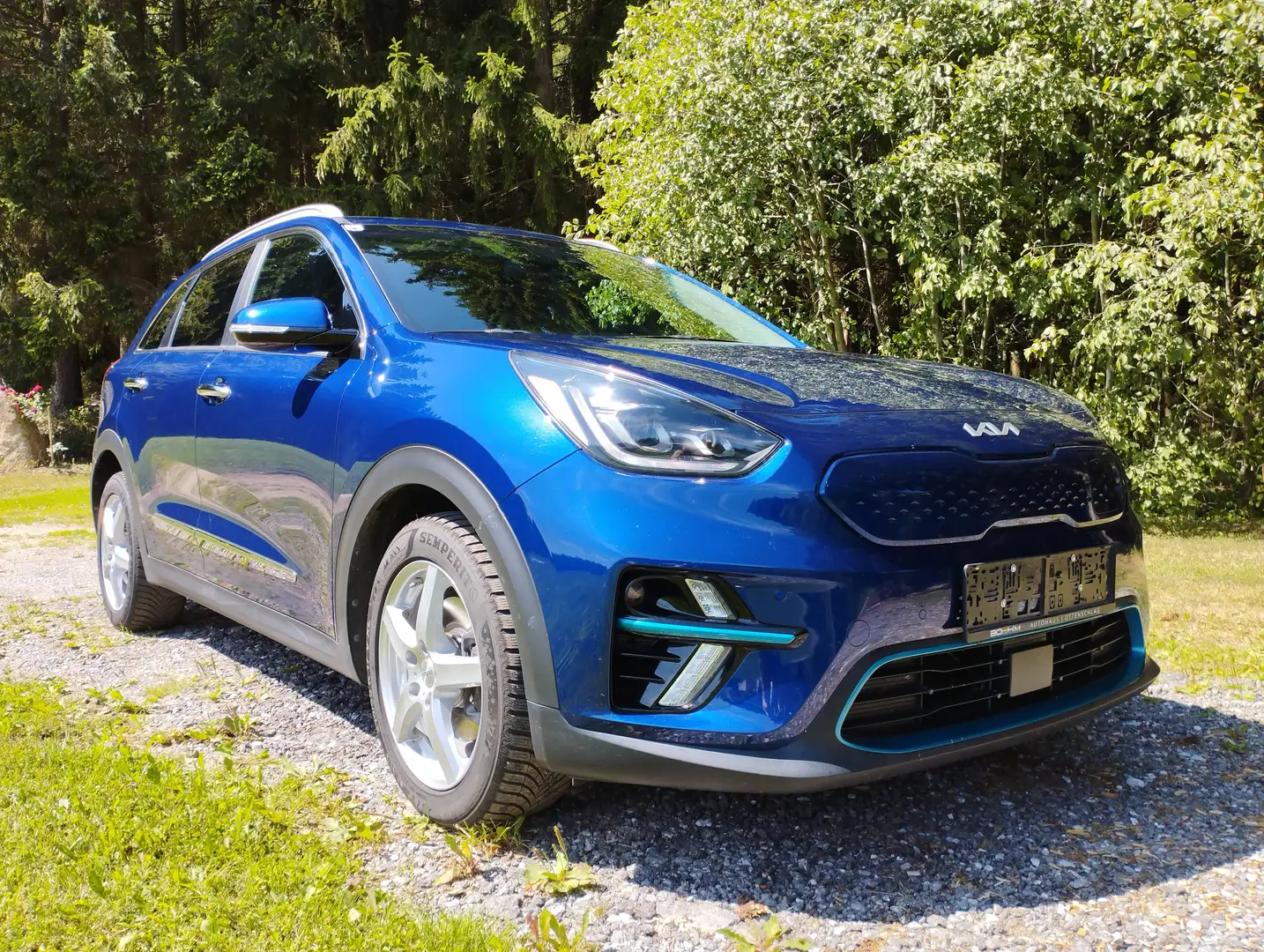 Kia e-Niro Niro EV 64kWh long Range Platin Aut. Platin Blau - 1