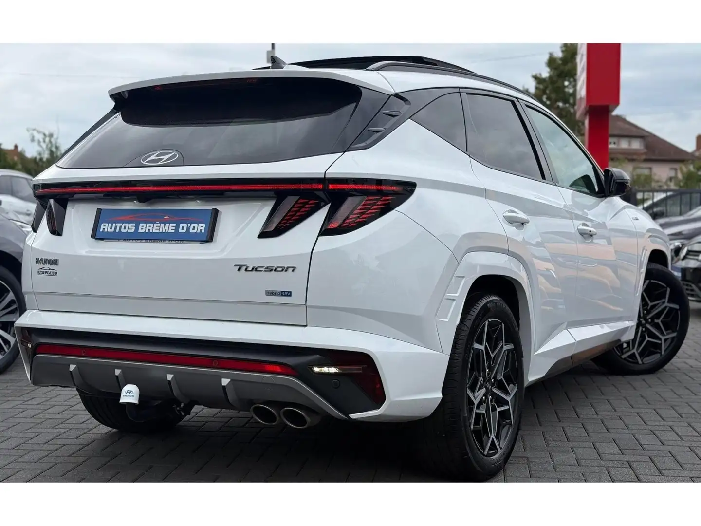 Hyundai TUCSON Tucson 1.6 CRDi 136 Hybrid 48V DCT-7 N Line Executive Blanc - 2