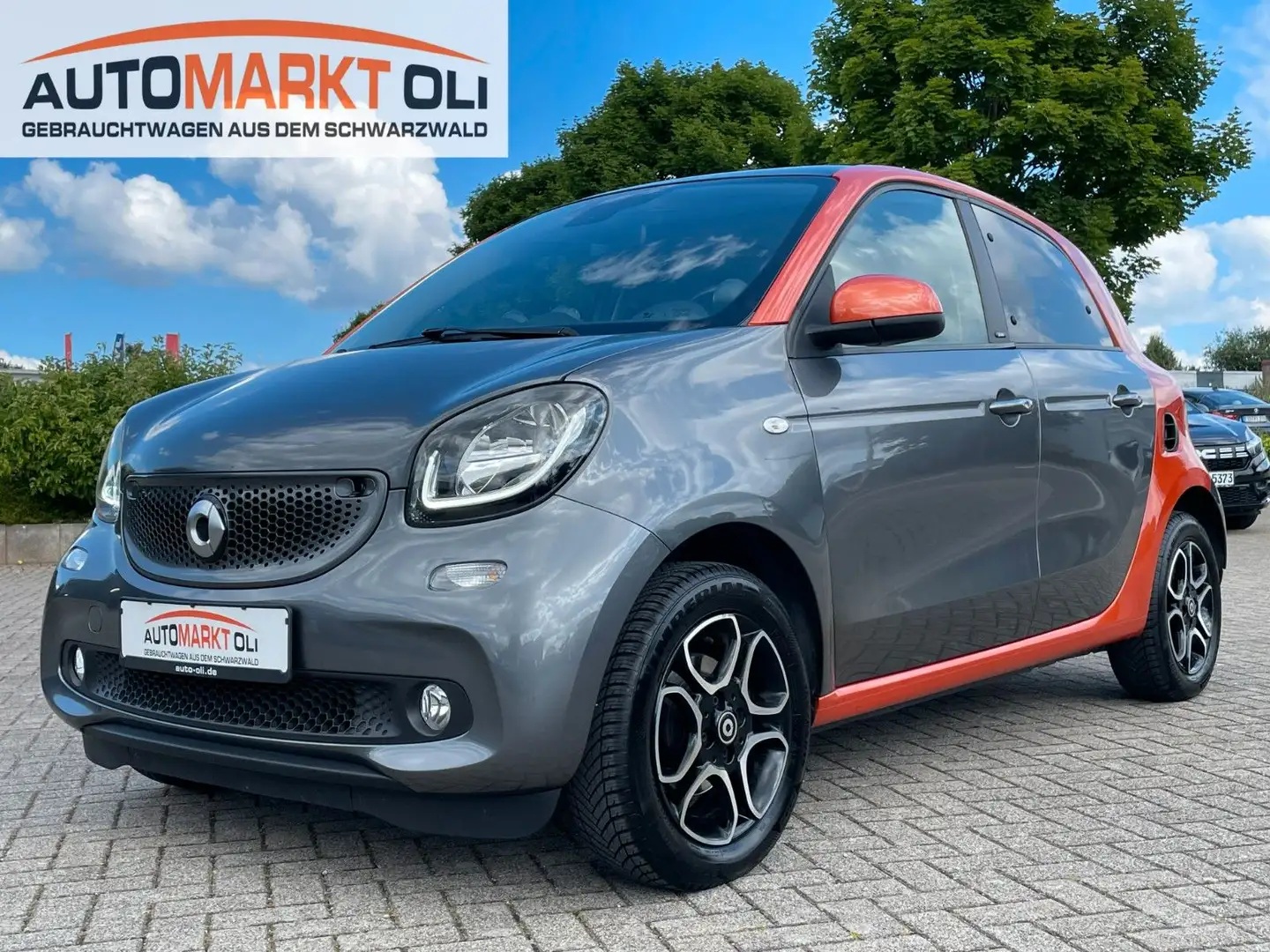 smart forFour Prime*Klima*Pano*Leder*2. Hand*GARANTIE Grigio - 1