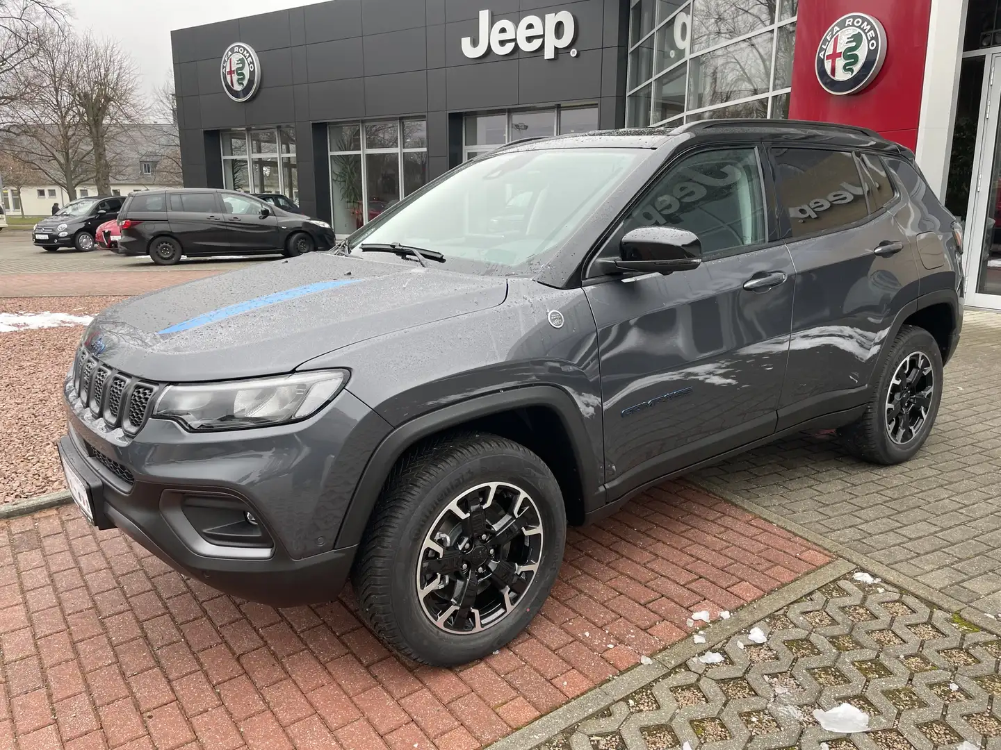 Jeep Compass 4xe Trailhawk Gris - 2