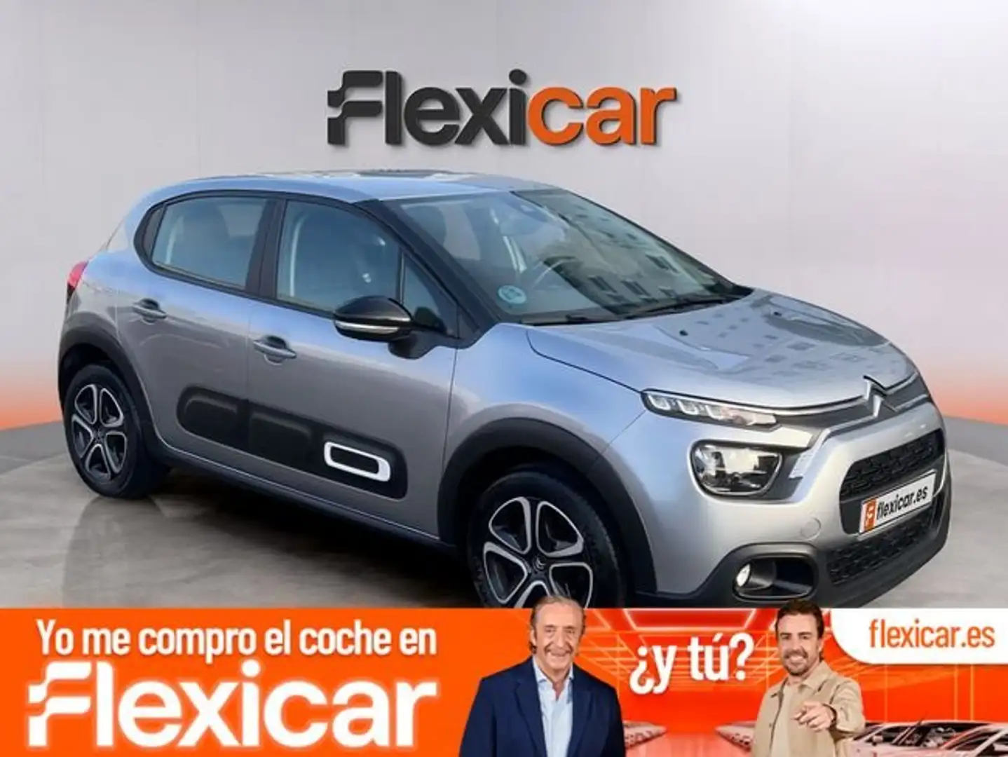 Citroen C3 PureTech 60KW (83CV) Plus Gris - 1