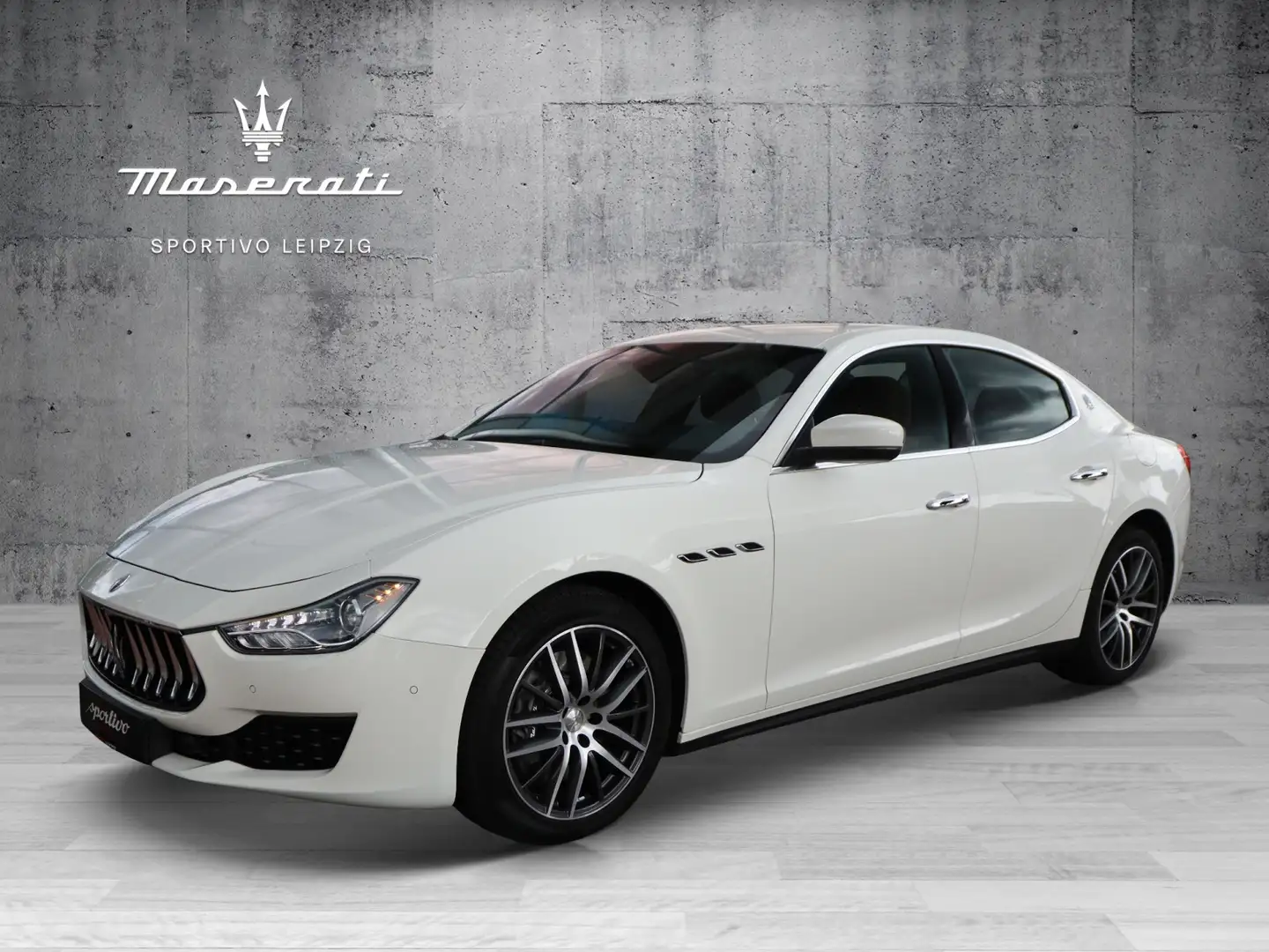 Maserati Ghibli Diesel Blanc - 2