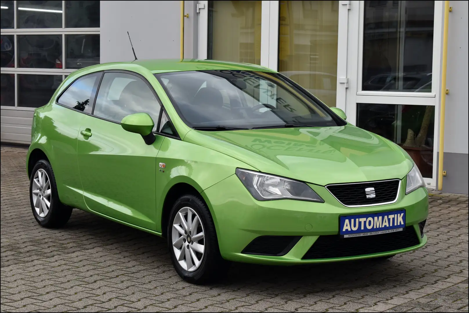 SEAT Ibiza Style Salsa Automatik TÜV-09/27 S-Heft GARANTIE Vert - 2
