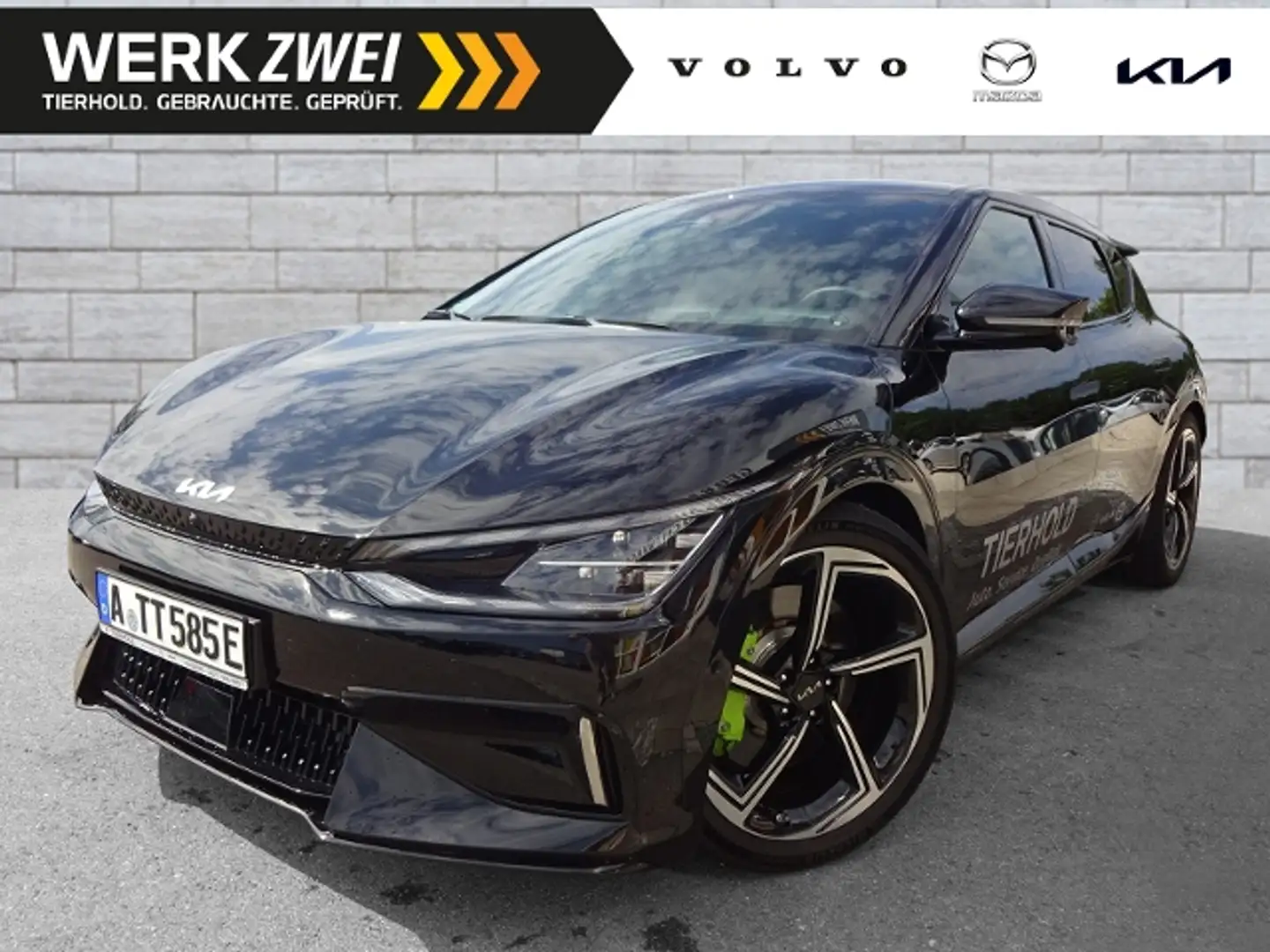 Kia EV6 GT 4WD Wärmepumpe 21"Alu HUD Alcantara Schwarz - 1